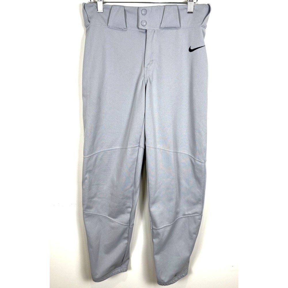 Nike Team Engineered Youth Baseball/Softball Pants Gray Size Youth XL